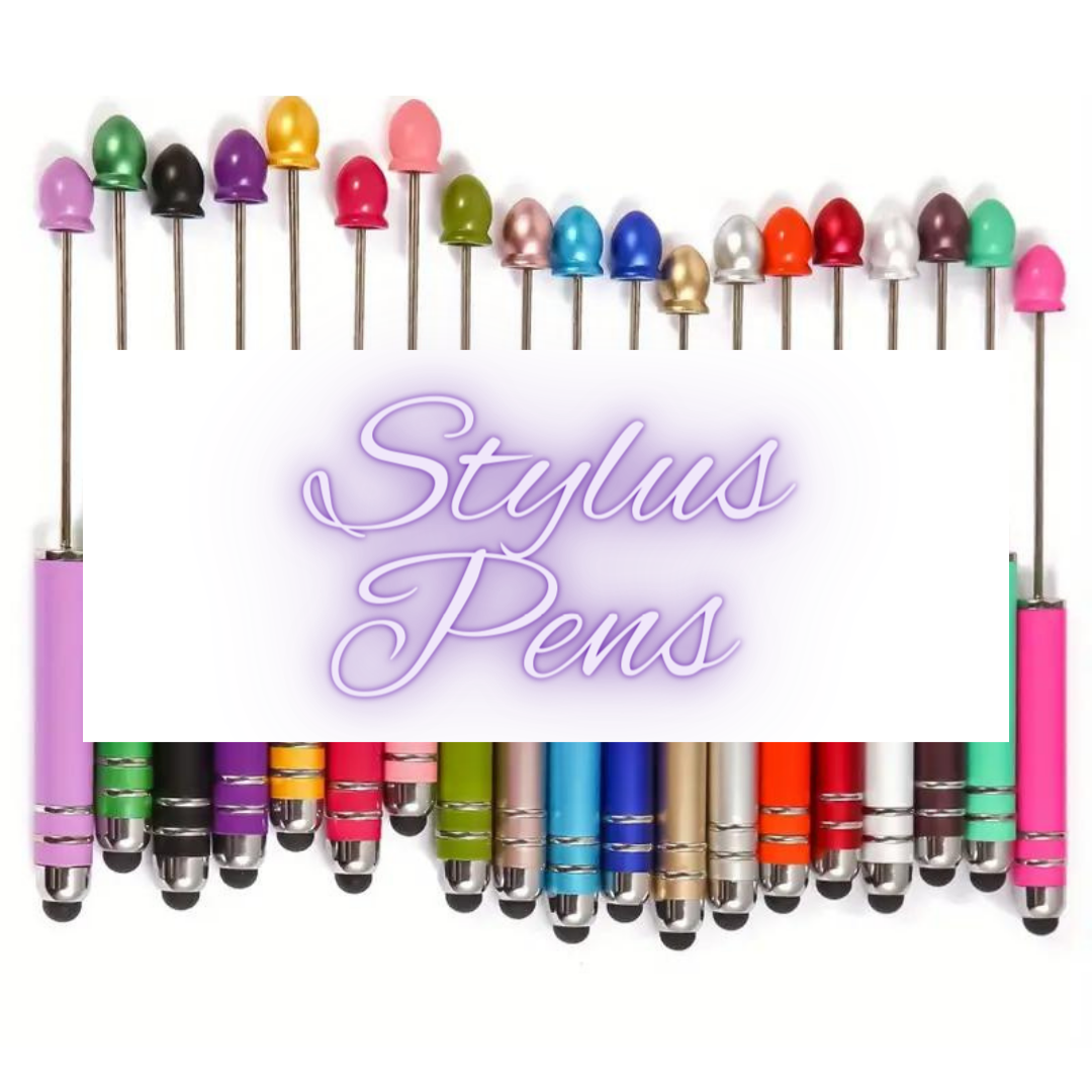 Premade Focal Stylus Beaded Pens