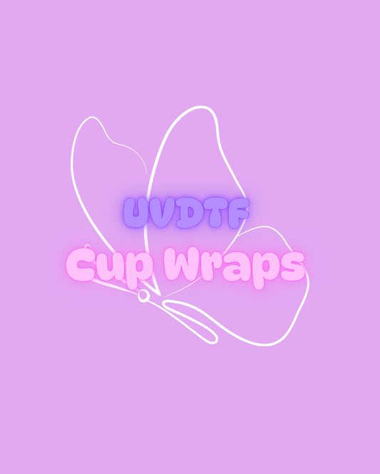 UVDTF Cup Wraps