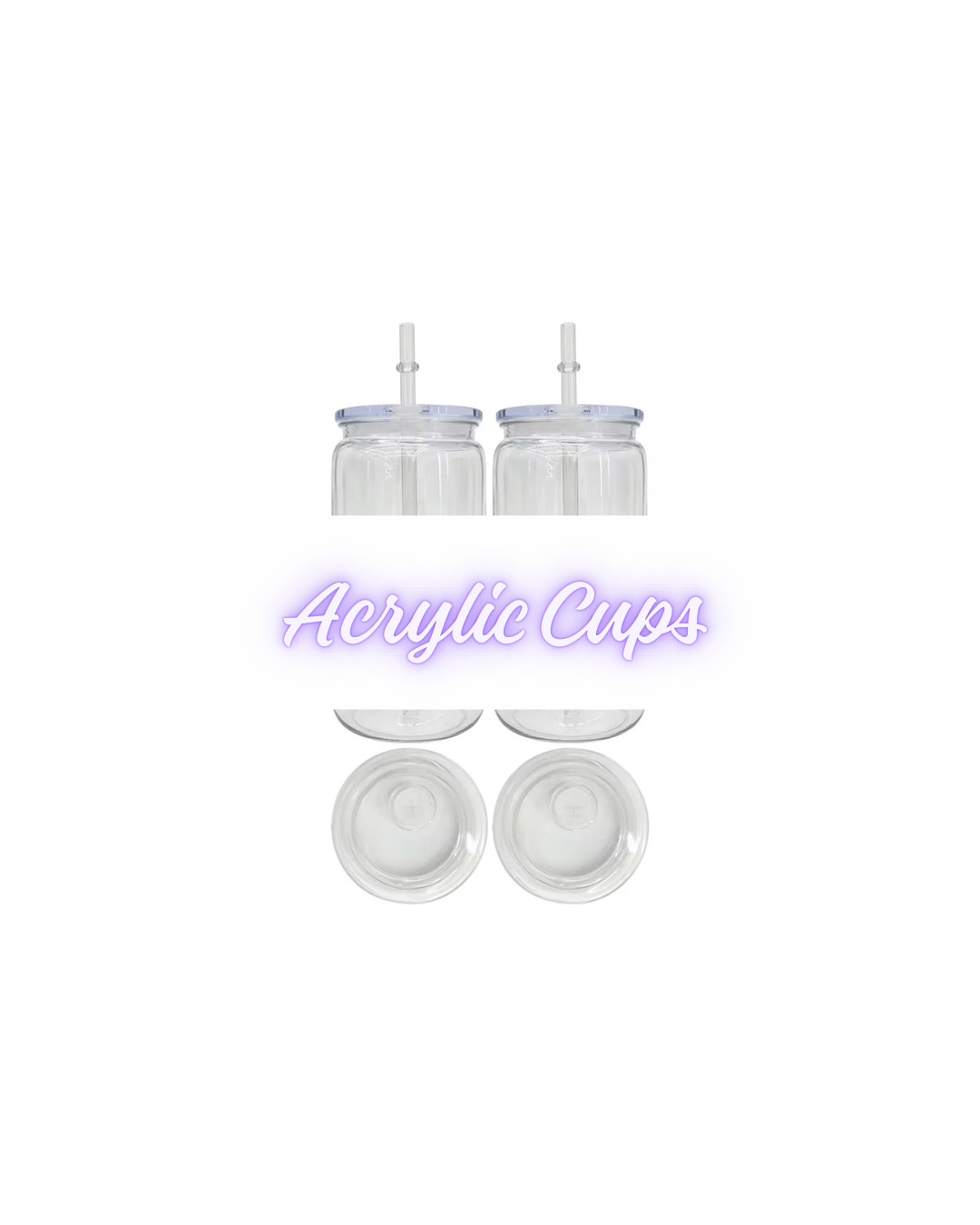Acrylic/Glass Cup